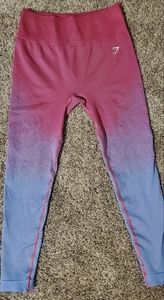 Gymshark ombre legging in size medium